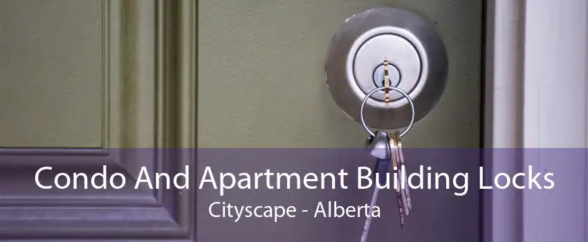 Condo And Apartment Building Locks Cityscape - Alberta