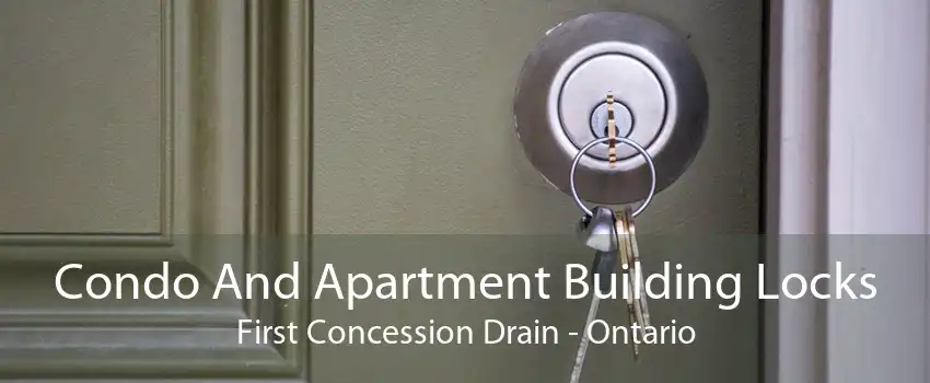 Condo And Apartment Building Locks First Concession Drain - Ontario