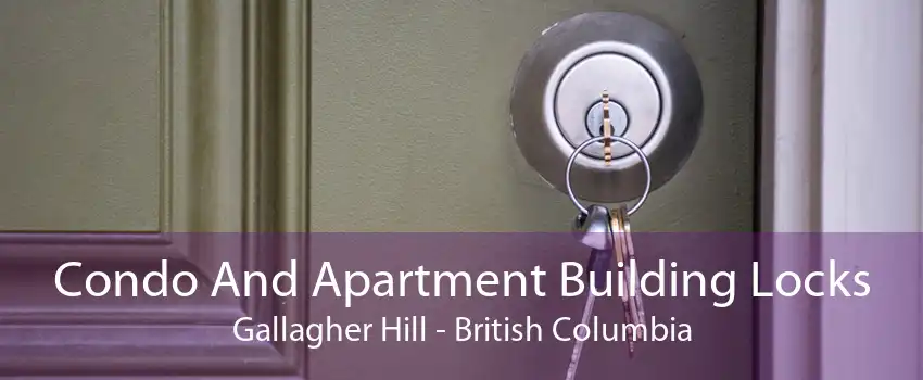 Condo And Apartment Building Locks Gallagher Hill - British Columbia