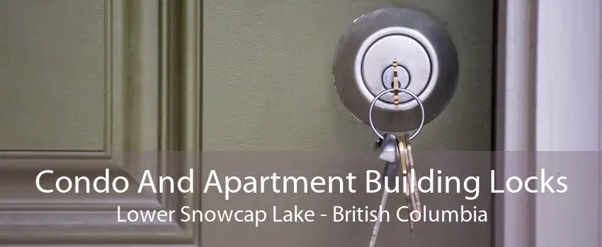 Condo And Apartment Building Locks Lower Snowcap Lake - British Columbia