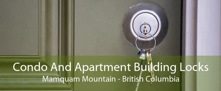 Condo And Apartment Building Locks Mamquam Mountain - British Columbia