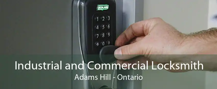Industrial and Commercial Locksmith Adams Hill - Ontario