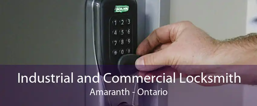 Industrial and Commercial Locksmith Amaranth - Ontario