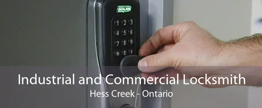 Industrial and Commercial Locksmith Hess Creek - Ontario
