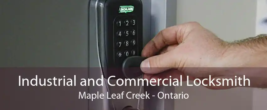 Industrial and Commercial Locksmith Maple Leaf Creek - Ontario