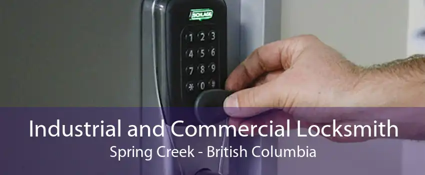 Industrial and Commercial Locksmith Spring Creek - British Columbia