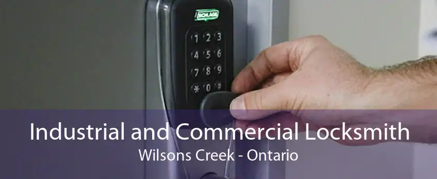 Industrial and Commercial Locksmith Wilsons Creek - Ontario