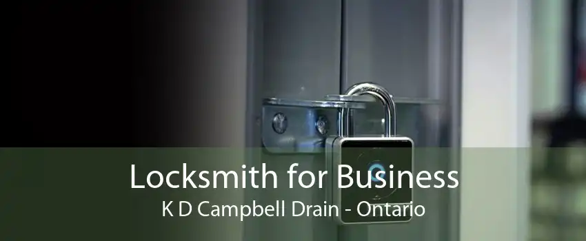 Locksmith for Business K D Campbell Drain - Ontario