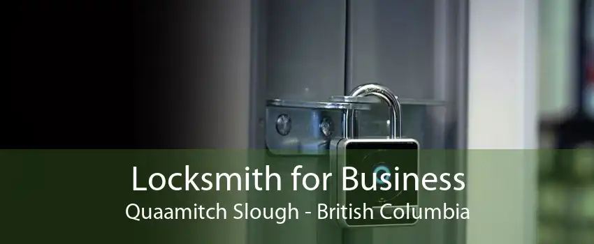 Locksmith for Business Quaamitch Slough - British Columbia