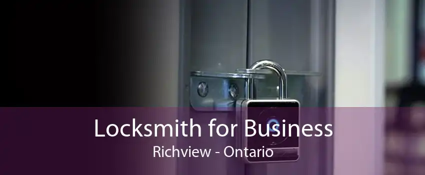 Locksmith for Business Richview - Ontario