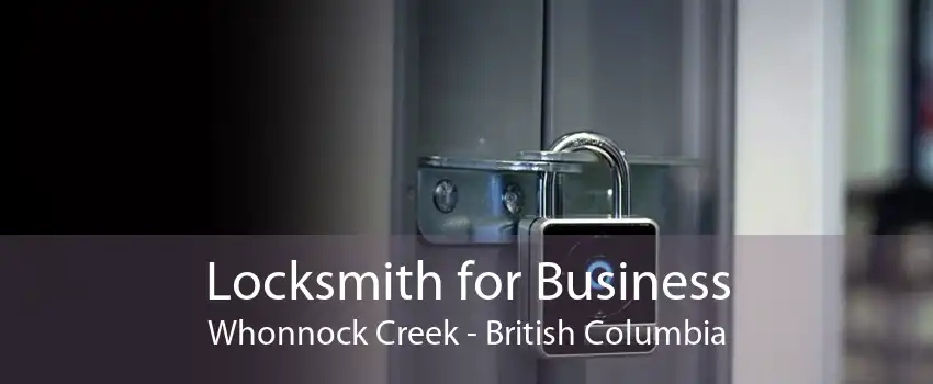 Locksmith for Business Whonnock Creek - British Columbia