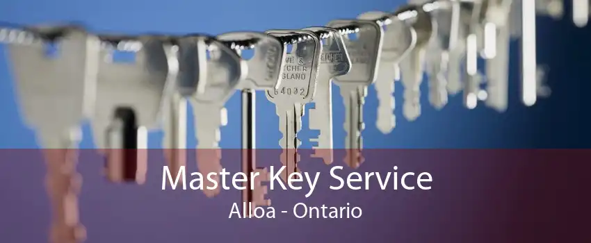 Master Key Service Alloa - Ontario