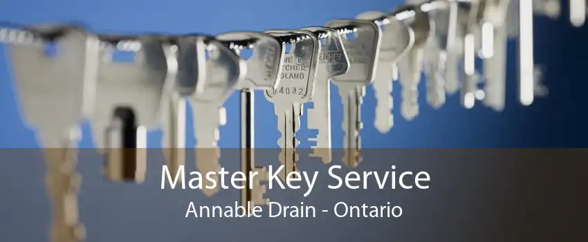 Master Key Service Annable Drain - Ontario