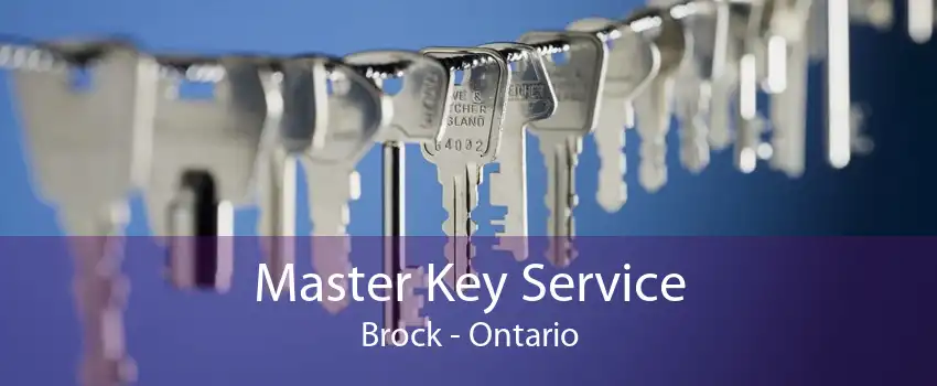 Master Key Service Brock - Ontario