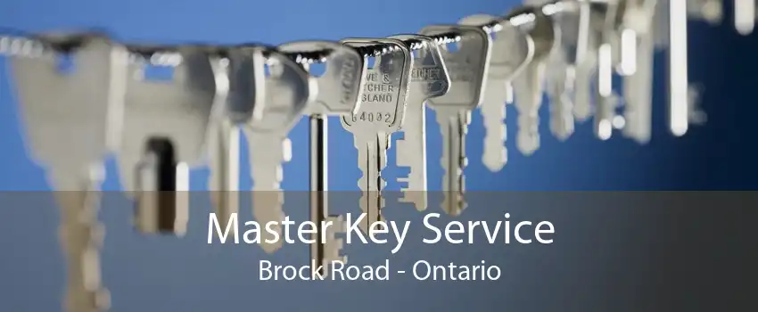 Master Key Service Brock Road - Ontario