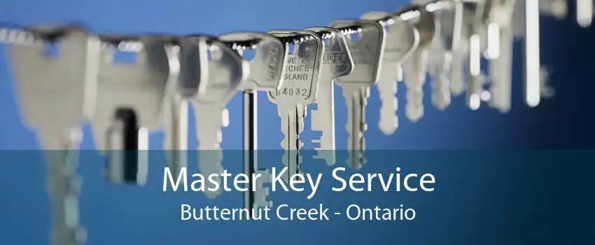 Master Key Service Butternut Creek - Ontario