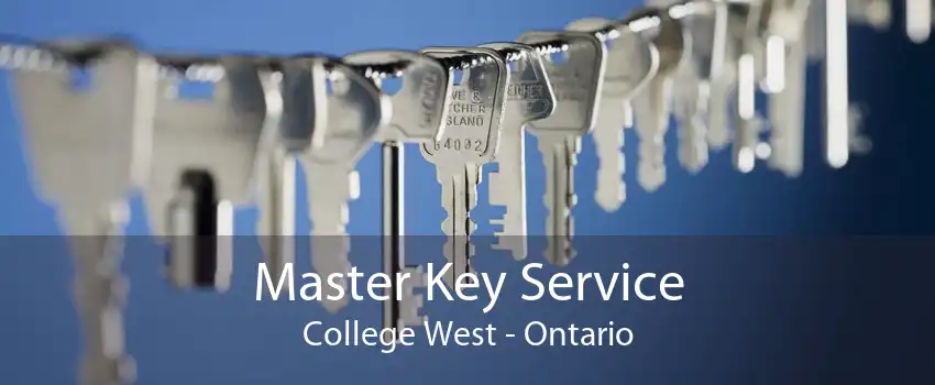 Master Key Service College West - Ontario