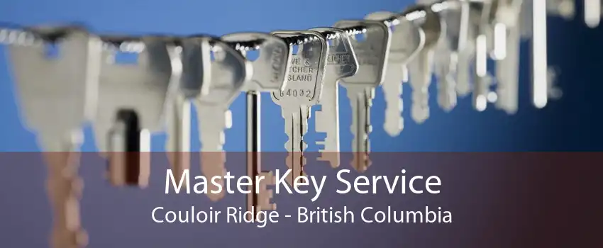Master Key Service Couloir Ridge - British Columbia