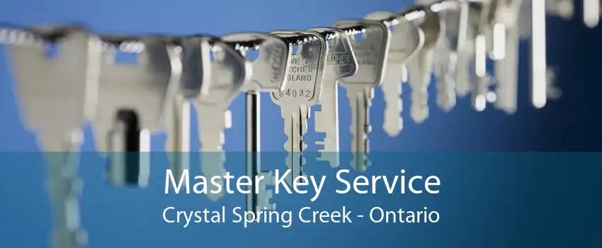 Master Key Service Crystal Spring Creek - Ontario