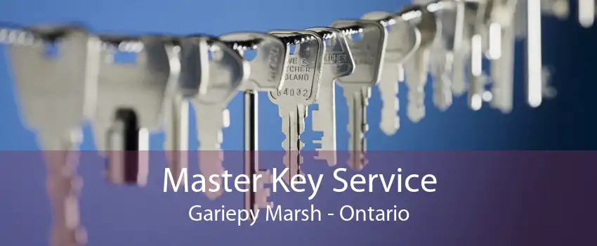 Master Key Service Gariepy Marsh - Ontario