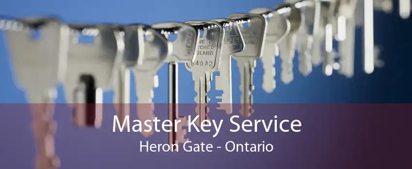 Master Key Service Heron Gate - Ontario