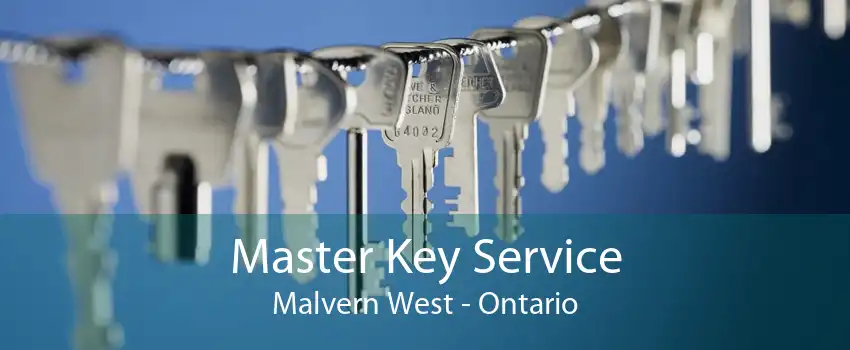 Master Key Service Malvern West - Ontario