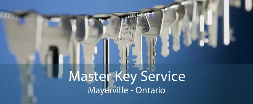Master Key Service Mayerville - Ontario