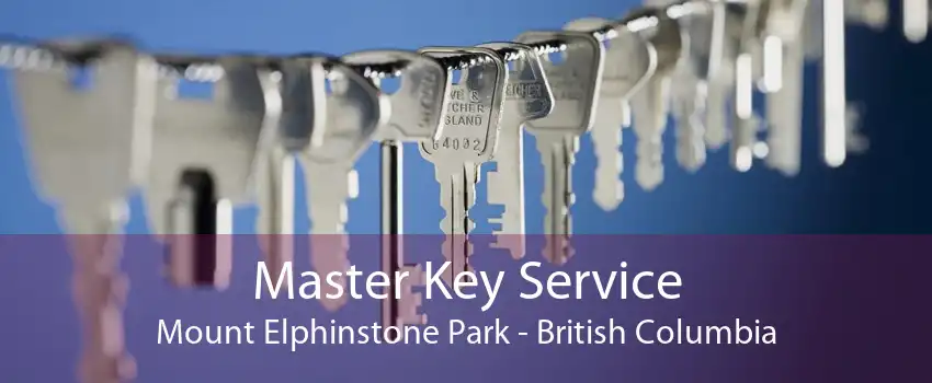 Master Key Service Mount Elphinstone Park - British Columbia