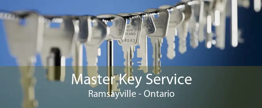 Master Key Service Ramsayville - Ontario