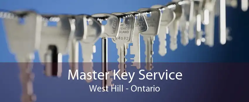 Master Key Service West Hill - Ontario