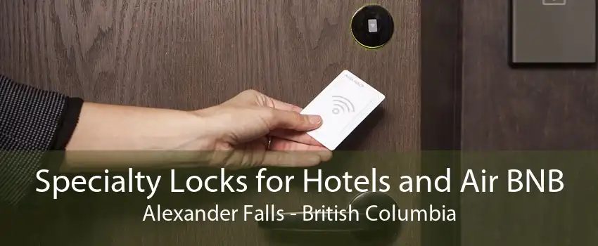Specialty Locks for Hotels and Air BNB Alexander Falls - British Columbia