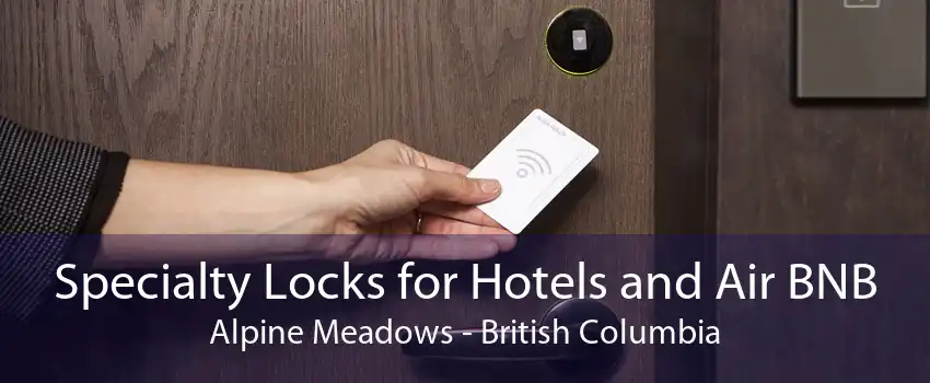 Specialty Locks for Hotels and Air BNB Alpine Meadows - British Columbia