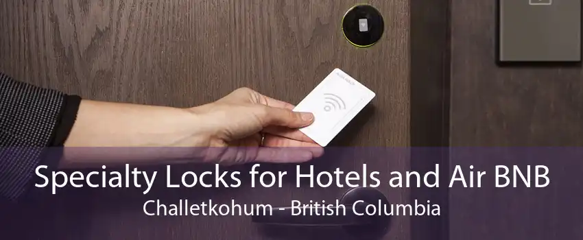 Specialty Locks for Hotels and Air BNB Challetkohum - British Columbia