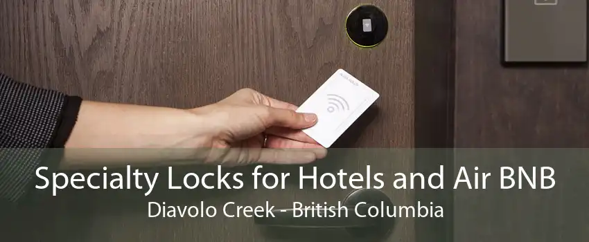 Specialty Locks for Hotels and Air BNB Diavolo Creek - British Columbia