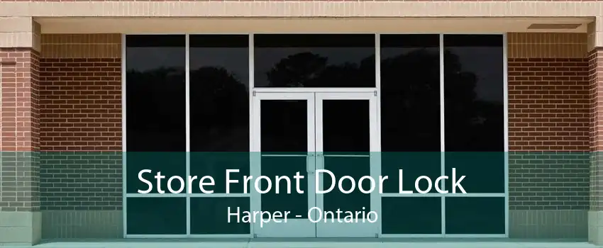 Store Front Door Lock Harper - Ontario