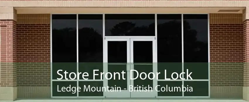 Store Front Door Lock Ledge Mountain - British Columbia