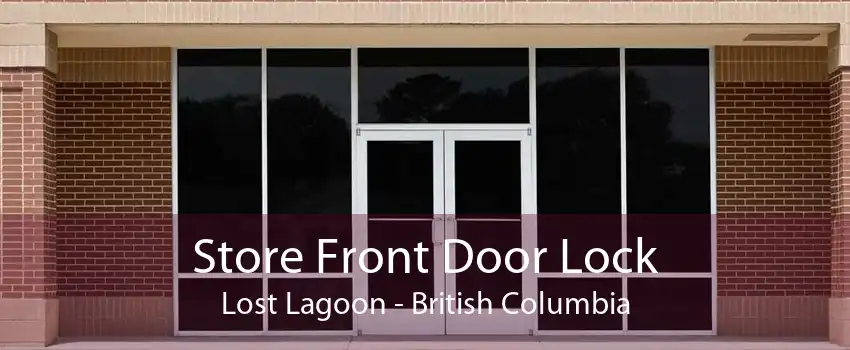 Store Front Door Lock Lost Lagoon - British Columbia