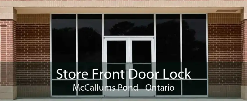 Store Front Door Lock McCallums Pond - Ontario