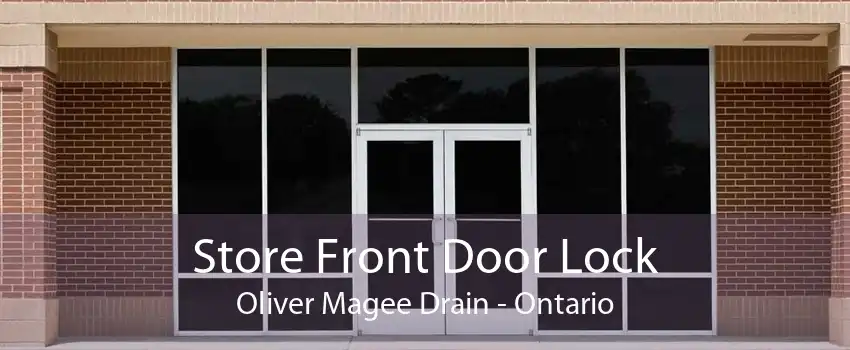 Store Front Door Lock Oliver Magee Drain - Ontario
