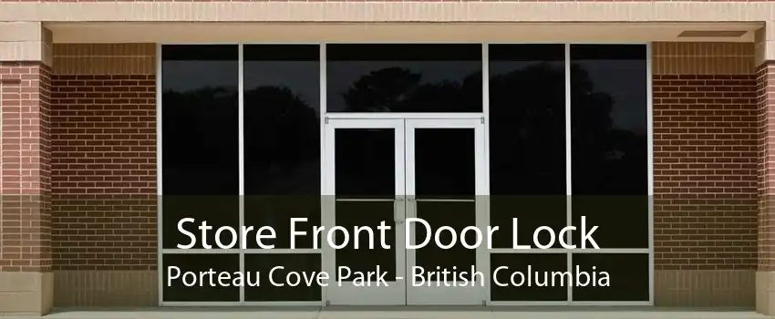 Store Front Door Lock Porteau Cove Park - British Columbia