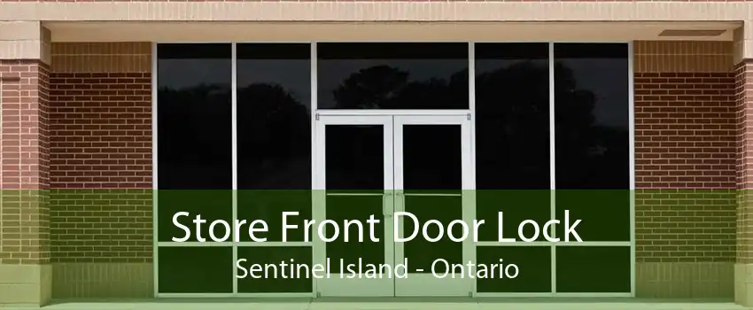 Store Front Door Lock Sentinel Island - Ontario