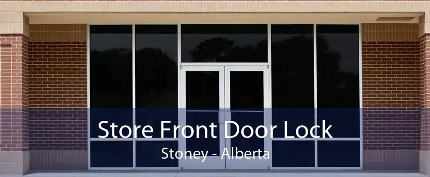 Store Front Door Lock Stoney - Alberta